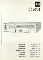 Dual C-814-Owners-Manual 